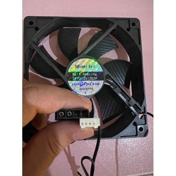 Fan Cooling Pendingin 12V DC 12CM Bisa Buat PC Mining