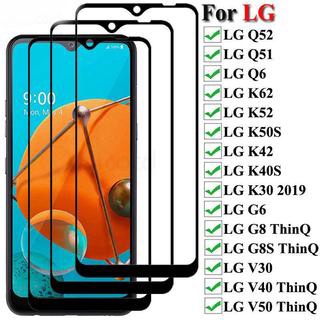 3pcs Pelindung Layar Tempered Glass Untuk LG G6 G8 G8s V50 V40 V30 ThinQ K40s K42 K50s K52 K62 Q51 Q52 Q6