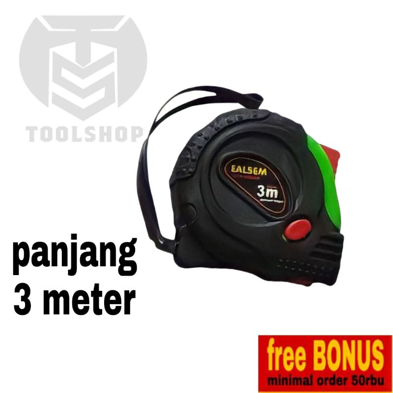 Meteran 3 Meter / 5 Meter / 7.5 Meter Alat Pengukur Jarak