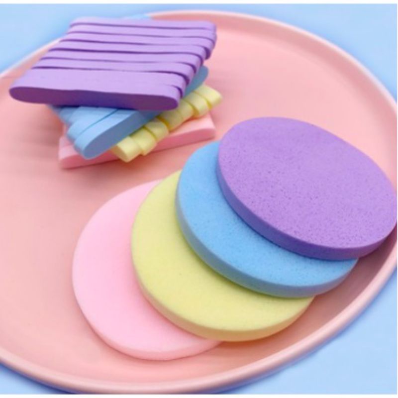 Spon Stik Wajah Facial Sponge Spons Wajah Sponge Kentang Busa Wajah