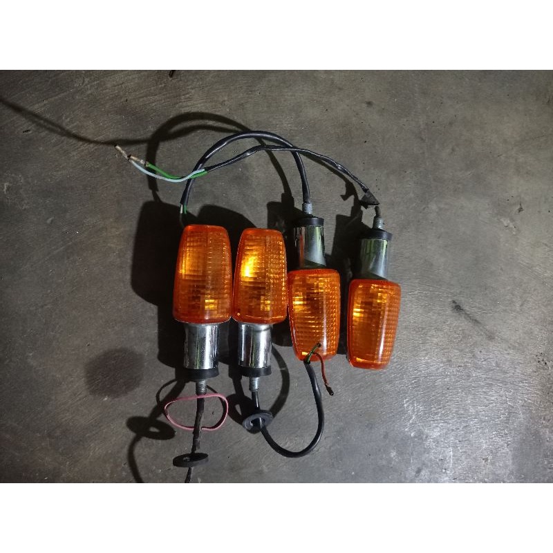 LAMPU RETENG RETING SEN SEIN SET TIGER LAMA TILAM TILAS TIGER LAWAS MEGAPRO LAMA GL MP CB CHROME ORI