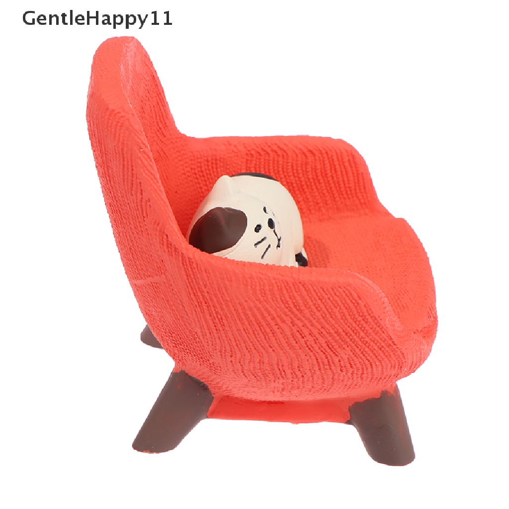 Gentlehappy Simulasi Mainan Model Furniture Kursi Sofa Stool Kecil Untuk Dekorasi Rumah Boneka id