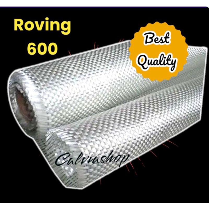 kain fiberglass/ woven roving/ WR 600/ serat fiber/ penambal bocor 1 kg