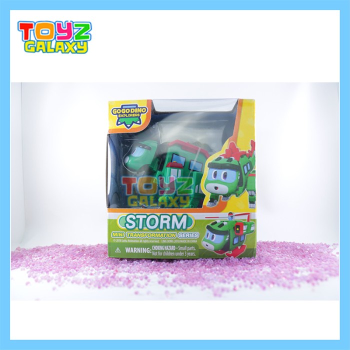 GOGO DINO MINI TRANSFORMATION STROM - ORIGINAL TERBARU