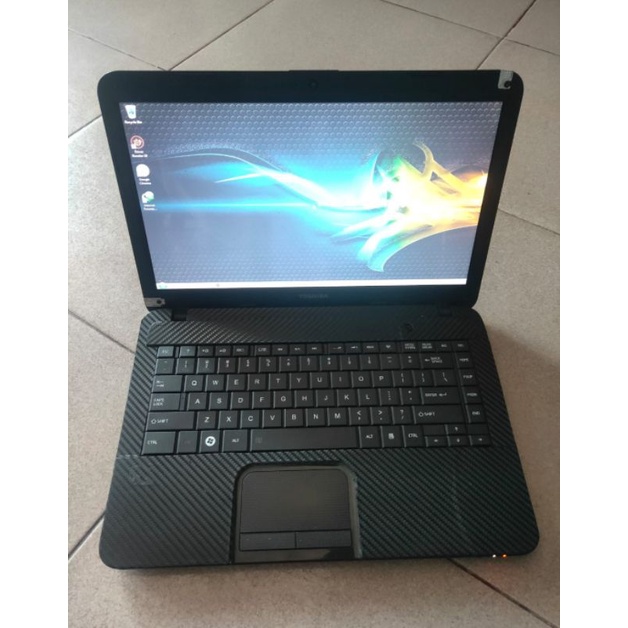 laptop second toshiba c800 intel celeron