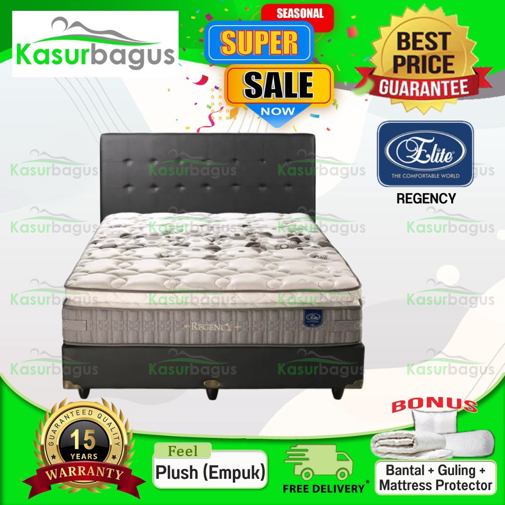 Elite Kasur Springbed Regency - Full Set 180x200