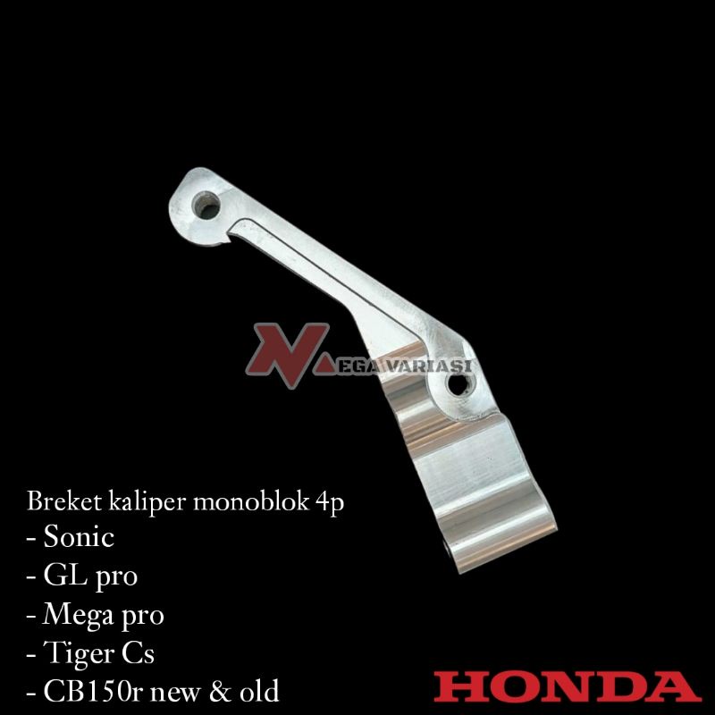 BREKET KALIPER MONOBLOK BREKET KALIPER 4 P SONIC GL TIGER CB DLL