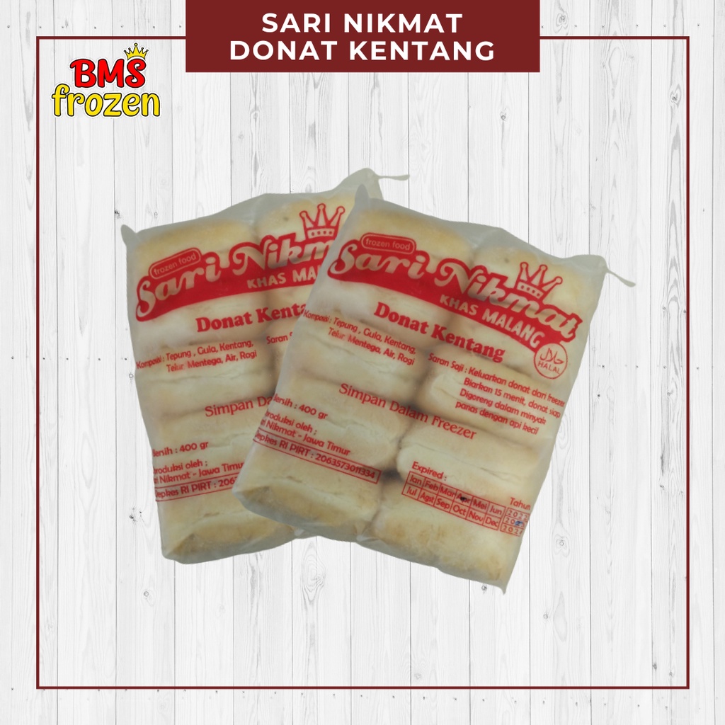 

BMS Frozen Mart | Donat Kentang - Donat Coklat