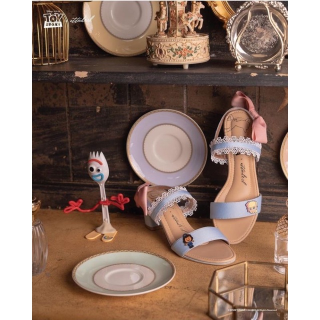 Ittaherl x Toy Story Vol 2 Rescue Mission Block Heels Sky 60mm size 38