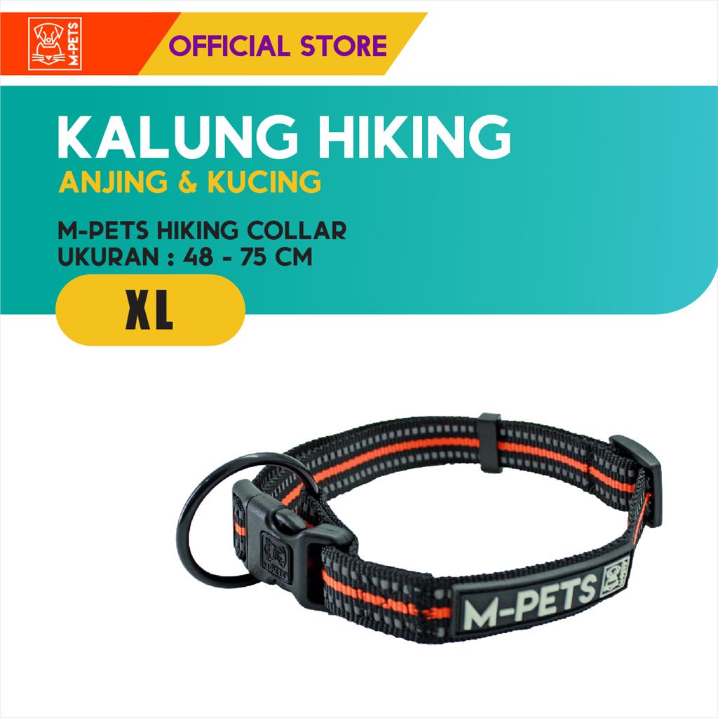 M-Pets Hiking Dog &amp; Cat Collar Size XL / Kalung Anjing Kucing