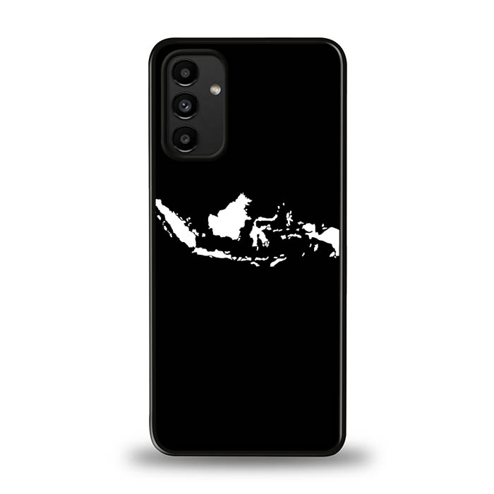 Case Casing Samsung Galaxy A13 A12 A11 A21 A21s A23 A02s A03s 5G Peta Indonesia Jokowi Selfie ND2000