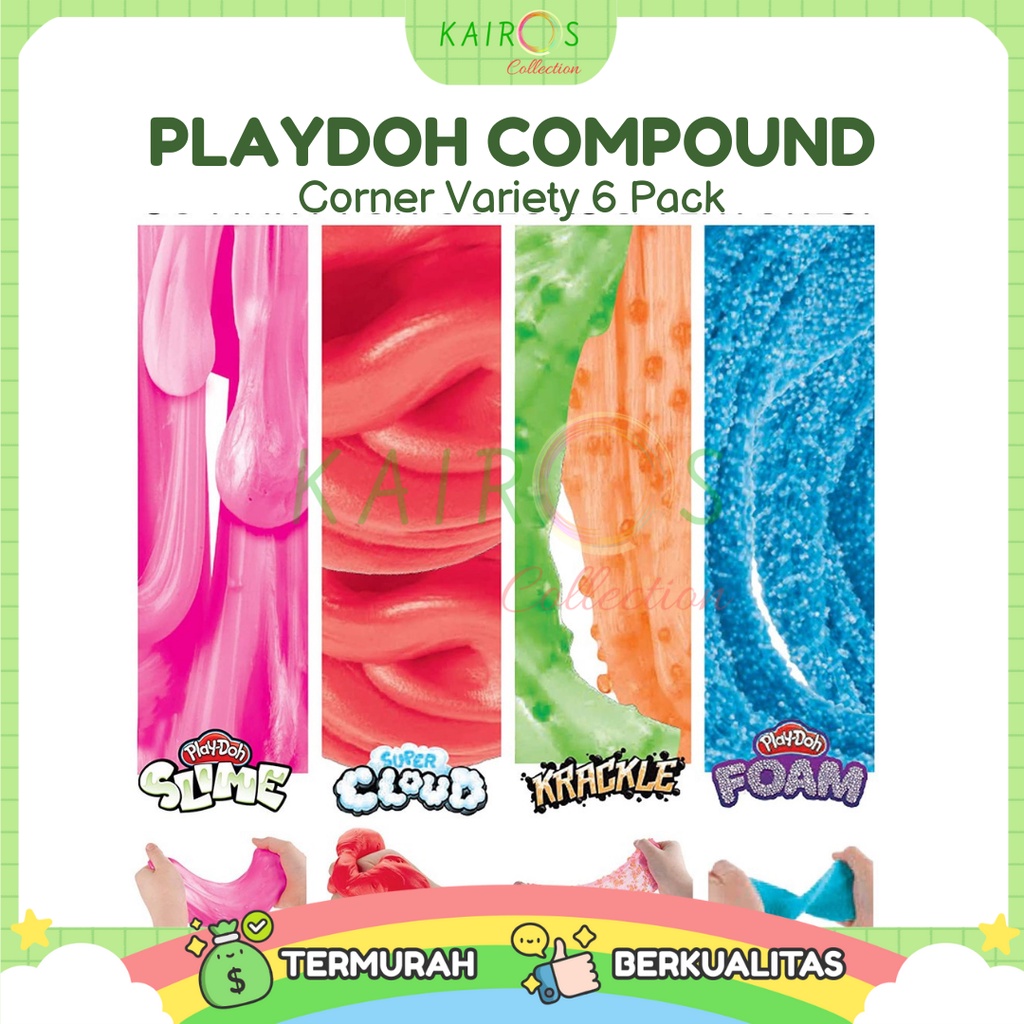 PlayDoh Compound Corner Variety 6 Pack