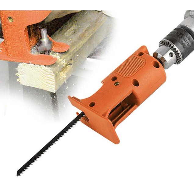 IKURA JAD201 Adaptor JIGSAW ke Mesin Bor Gergaji Kayu reciprocating