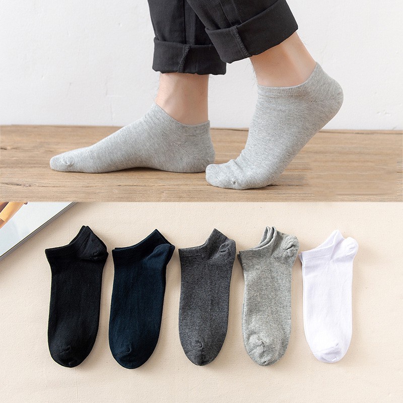 KAOS KAKI PENDEK POLOS PRIA DAN WANITA KEKINIAN / KAOS KAKI SEMATA KAKI / KAOS KAKI FASHION / KAOS KAKI DEWASA OLAH RAGA / ANKLE SOCKS / KAOS KAKI PENDEK