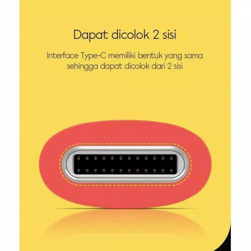 Vivan CBC100S Type-C 1m Cable Data - New Vivan CBC100 USB-C 100cm Kabel Data - Fids Stor