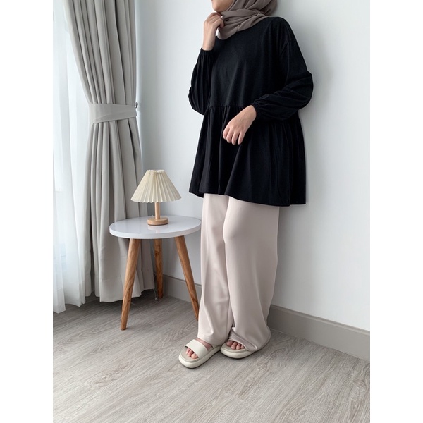 Bymeldev Ruffle Oversized Top Nonbusui Busui