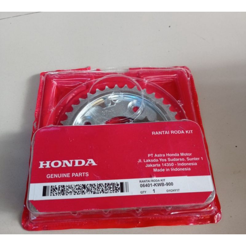 Gear Set Komplit Motor Honda Revo Absolute Blade fi Kode- KWB-KWW Kualitas Ori