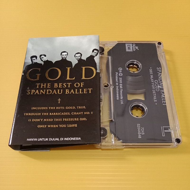 KASET PITA SPANDAU BALLET - GOLD THE BEST OF