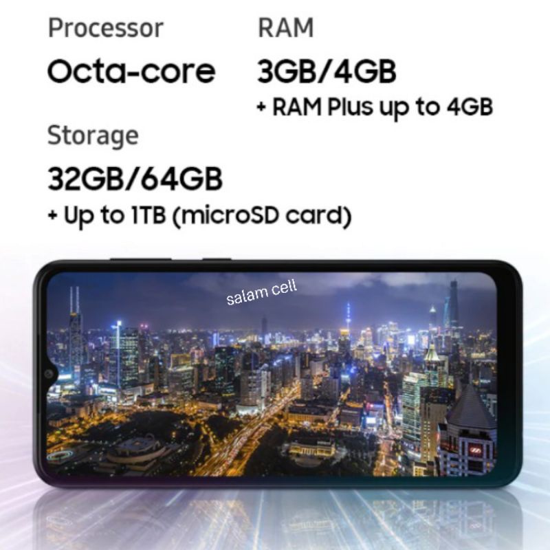 Samsung A04s Ram 4+4/64GB Baterai 5000mAh Camera 50MP Garansi Resmi