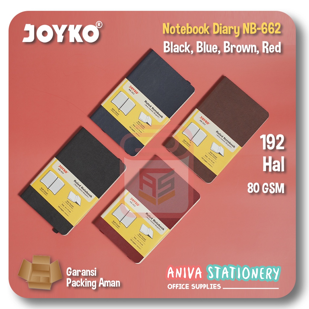 

Joyko Buku Tulis Note Book A6 NB-662