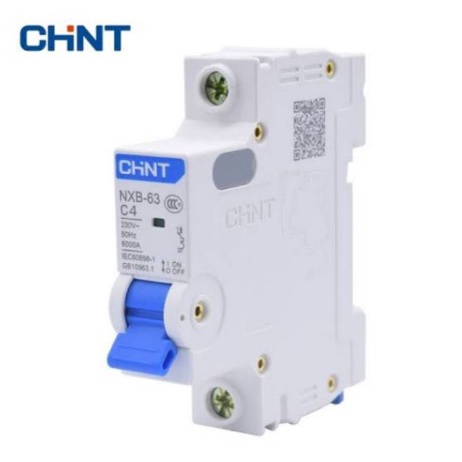 MCB CHINT 4 AMPERE 1 PHASE NXB-63 6KA