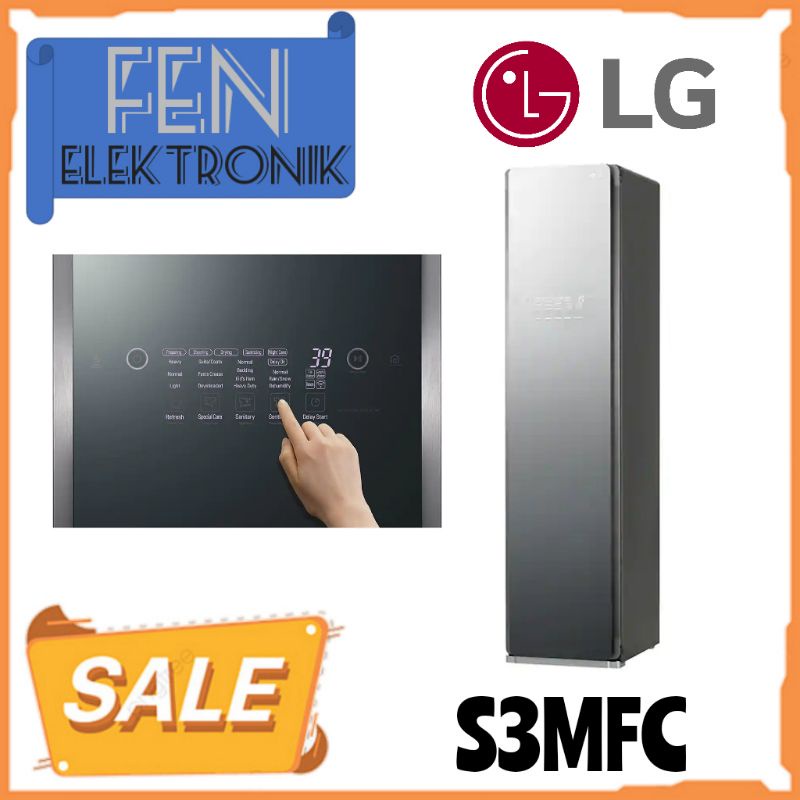 LG Styler Steam Clothing Care S3MFC dengan TrueSteam & ThinQ dengan Wifi S3MFC LG