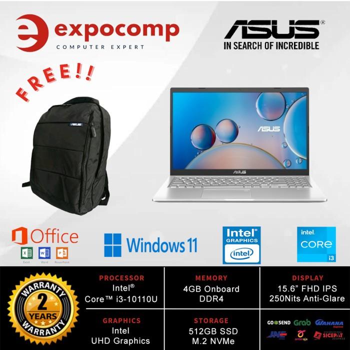 Asus Vivobook 15 A516Fa-Vips352 Silver Core I3-10110