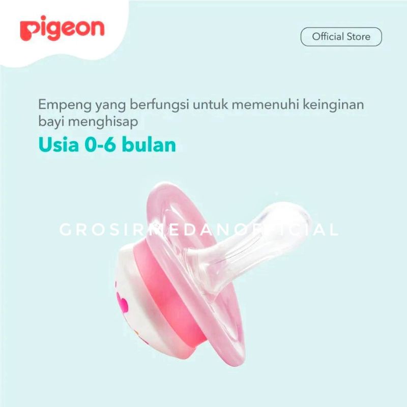 PIGEON MINI LIGHT PACIFIER - KOMPENG PIGEON BERLAMPU EMPENG BAGUS LEMBUT UNTUK ANAK DAN BAYI