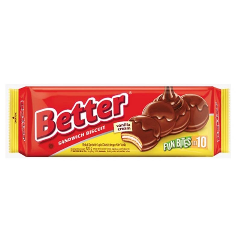 

Better Sandwich Biscuit Vanilla 120g