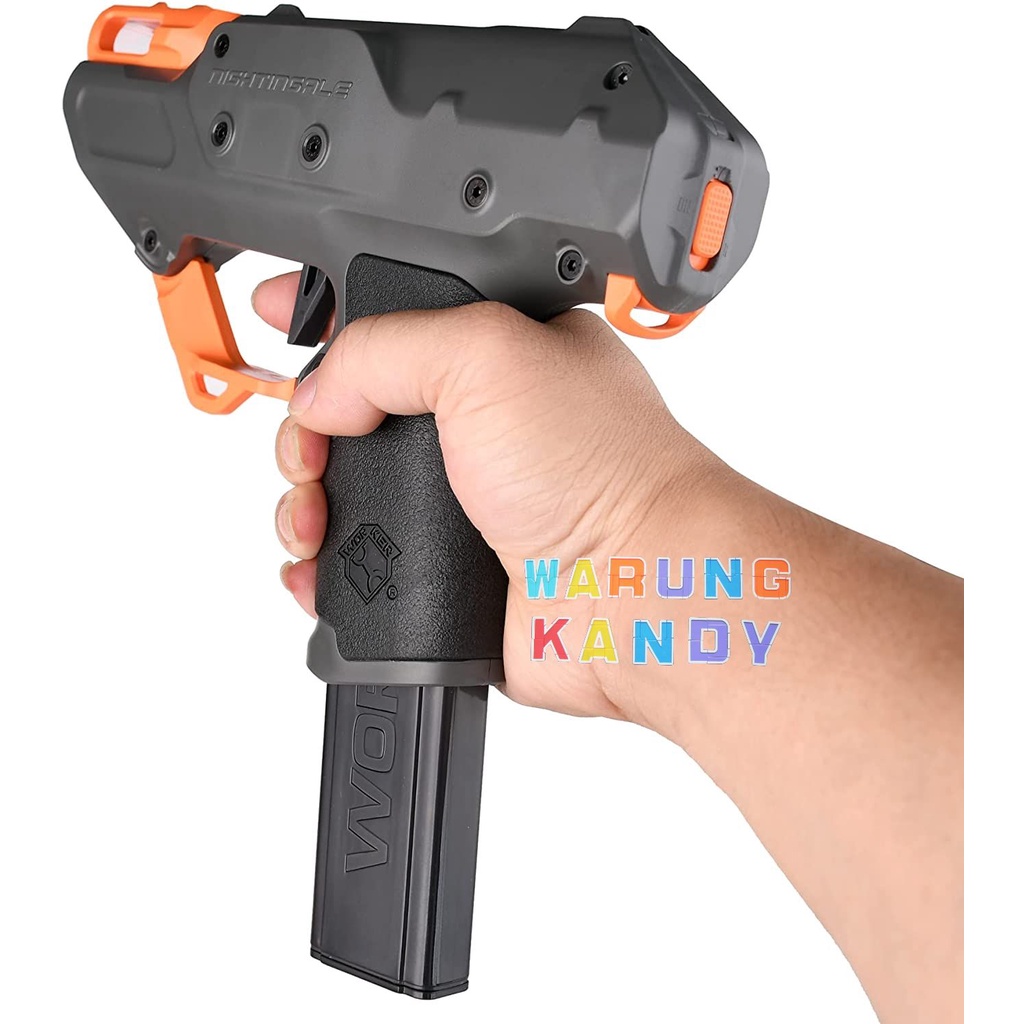 Worker Nightingale Motorized Short Foam Dart Blaster Toy - Not NERF