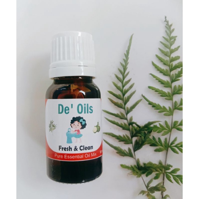 De'oils Paket isi 7 Botol Essentials Oils Aroma Menyegarkan Imune Booster Alami