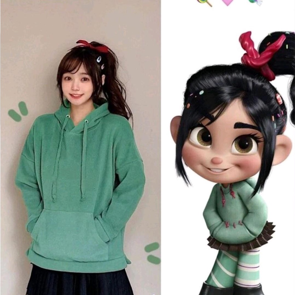 【AiVii】HOODIE VENELLOPE WRECK IT RALPH