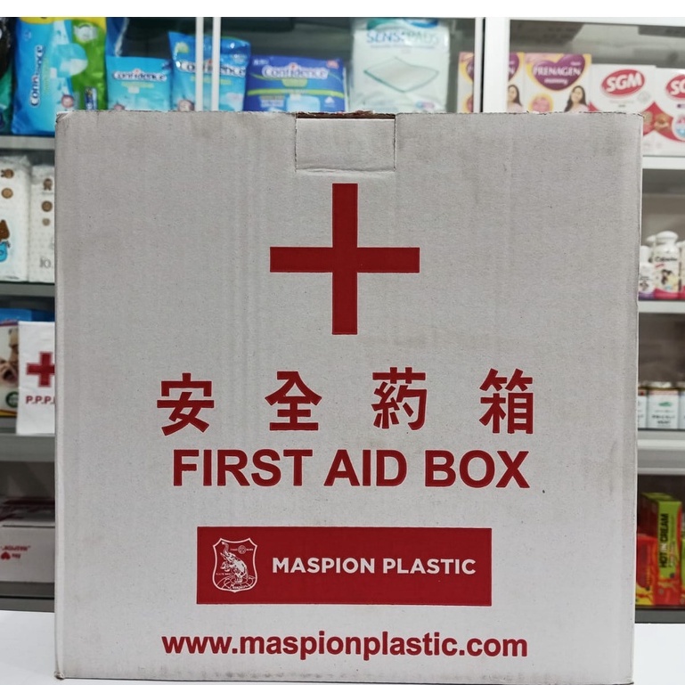 Jual Kotak P3K First AID Box BM-18 Maspion Kotak P3K Dinding Original ...