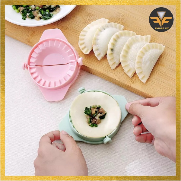 Alat Cetakan Dumpling Pangsit Pastel Gyoza Set Maker Manual Anti Lengket Cetakan Pangsit Praktis TERMURAH TERLARIS