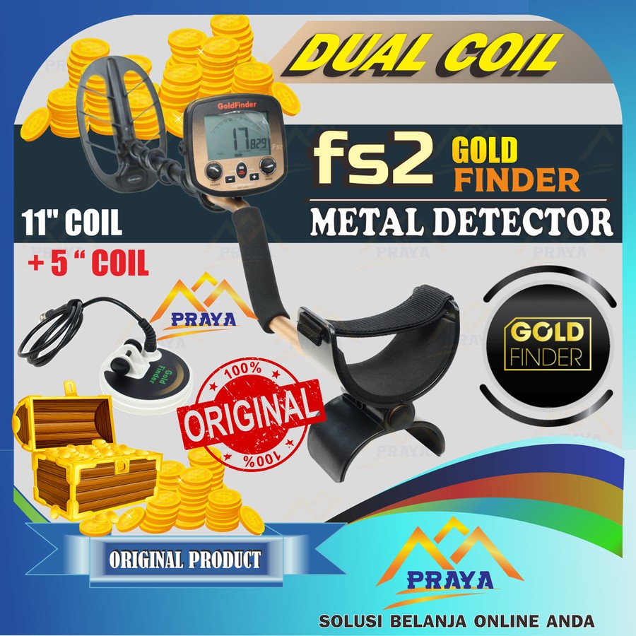 FS2 GOLD FINDER METAL DETECTOR DETEKTOR EMAS GOLD (BUKAN GOLD BUG)