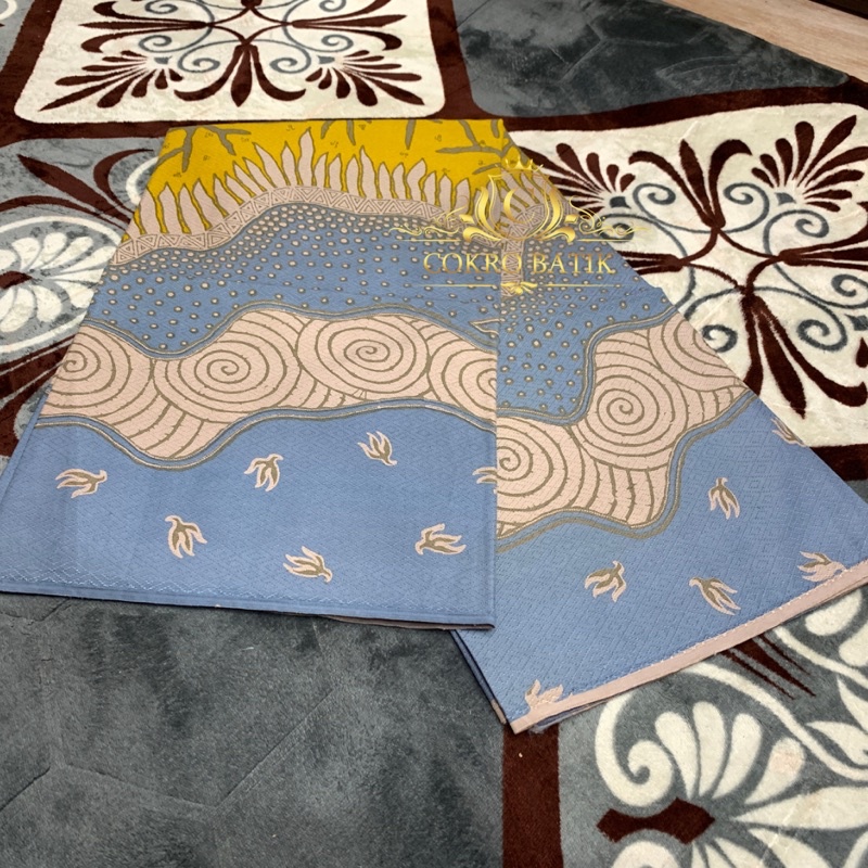 Kain batik solo bahan dobby dolby semi sutra grade A 115x240