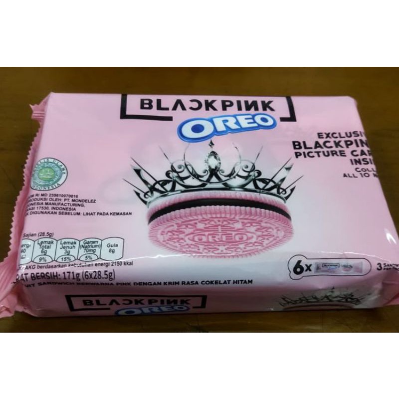 Oreo x Blackpink + 1pcs pHotocard Seald Random Original