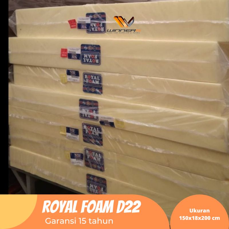 Kasur Busa Royal D22 Tebal 18 cm Busa 150 x 200