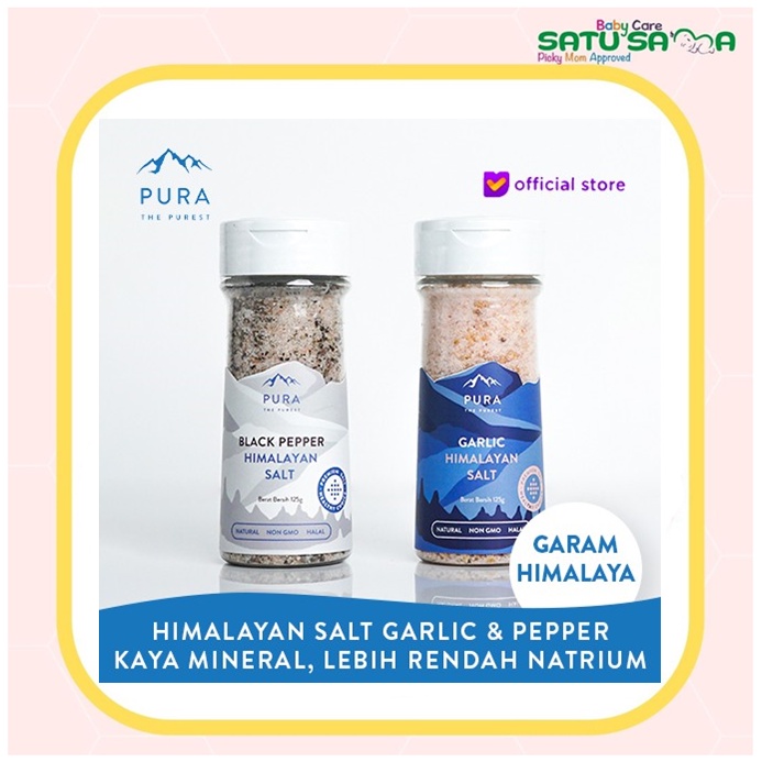 

PURA SALT HIMALAYAN BOTOL 125 G