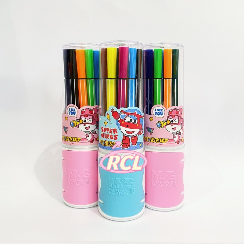 

M&G Pensil Warna Cair Spidol Menggambar Slim Superwings Watercolor pen