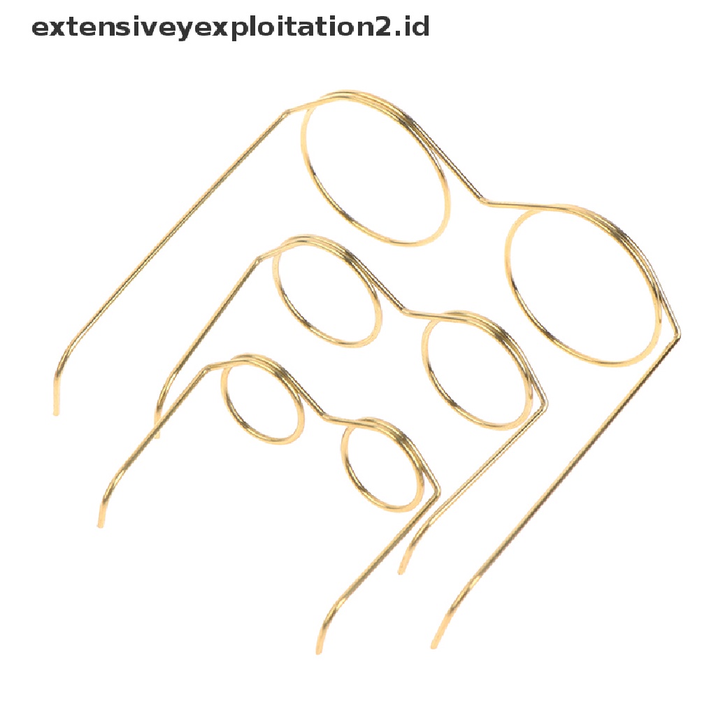 5 / 10Pcs Kacamata Frame Bulat Tanpa Lensa Gaya Retro Untuk Boneka 9 / 25 / 30cm