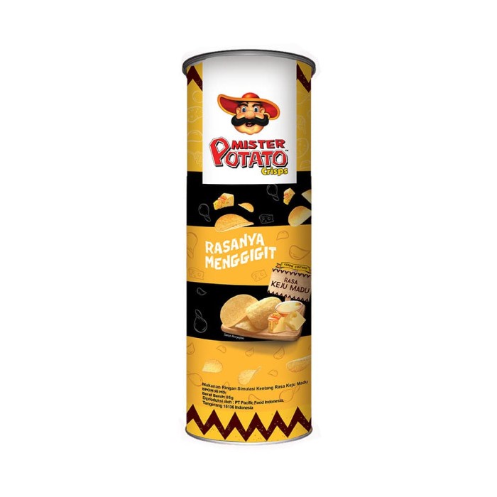 

T0P MISTER POTATO CRISPS KEJU MADU 85GR - 4 PCS NICE