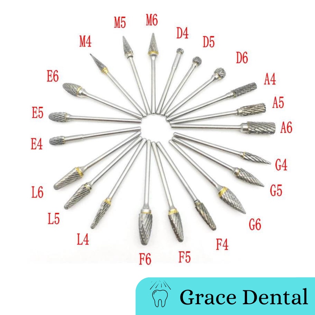 Bur Fraser Denture Akrilik Dental
