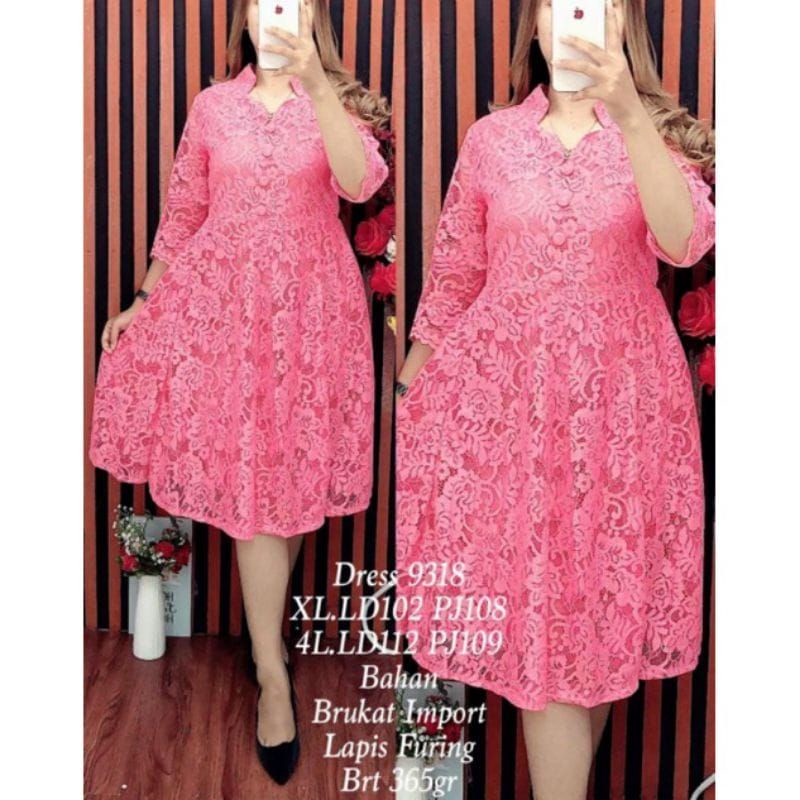 Dres natal/dres wanita Kristen brokat import