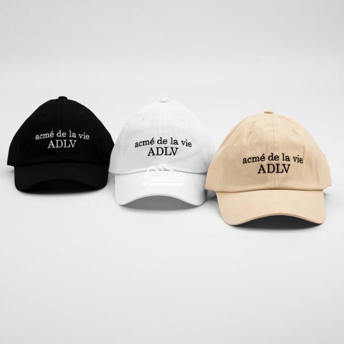 ADLV Basic Logo Black Cap (100% Authentic)