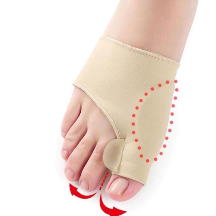 Welnove Sleeve Korektor Tulang Jempol Bunion Hallux Valgus Orthotics - CSQ1408