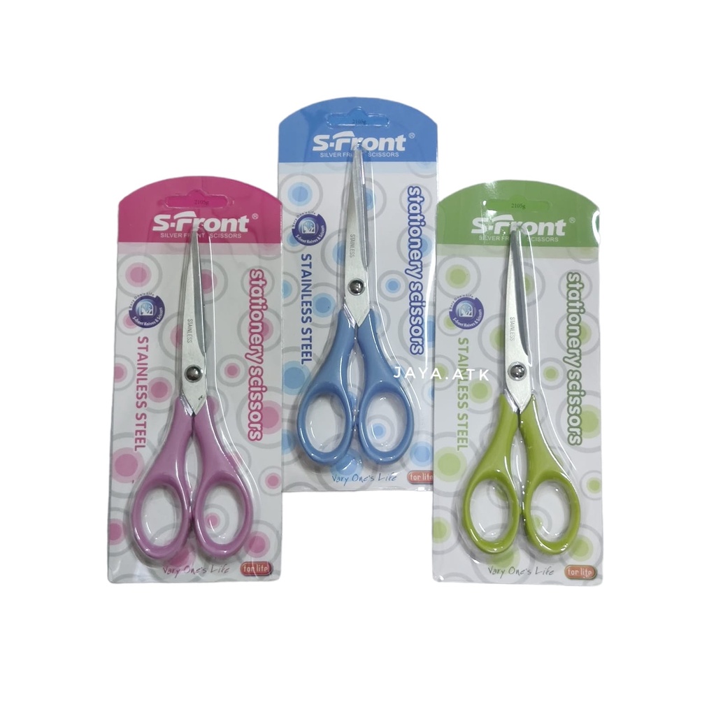

GUNTING KERTAS 16CM SFRONT 2105 WARNA LUCU GUNTING SERBAGUNA STAINLESS BAGUS
