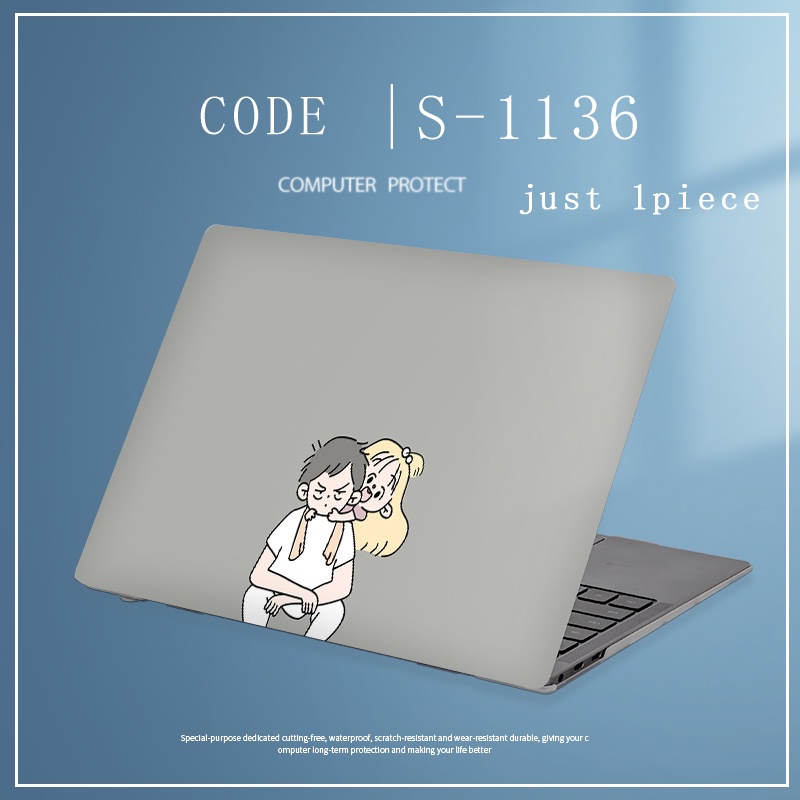 1pc Universal Menyesuaikan Pola COD Cover Laptop Cinnamoroll Stiker Skin Untuk Lenovo Ideapad 330-15 v330-15ikb v330-15ast Lukisan Notebook Film