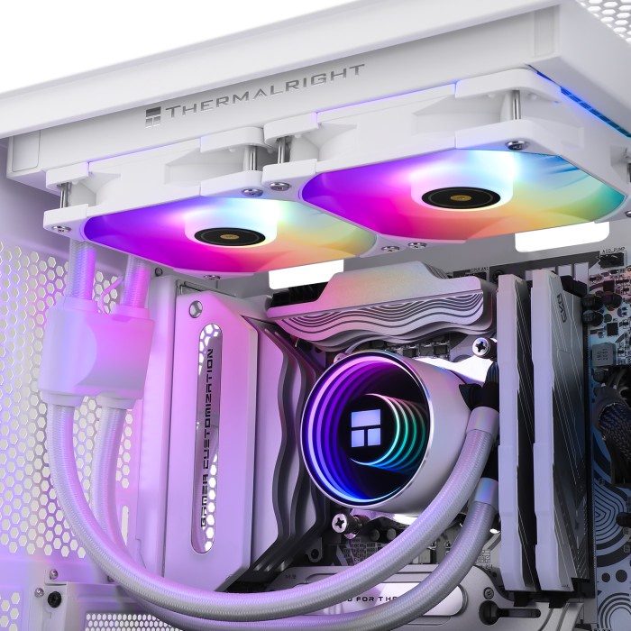 THERMALRIGHT Frozen Notte 240 WHITE ARGB CPU AIO Water Cooling