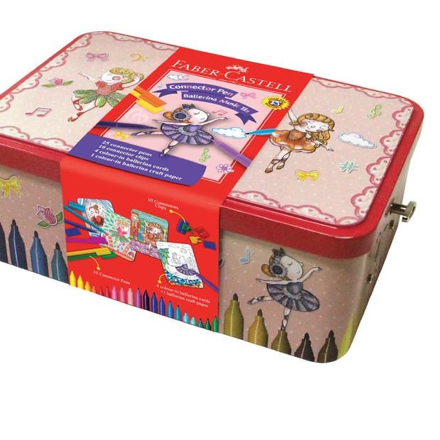 

Faber-Castell Connector Pen Ballerina Music Box Hadiah Kreatif Mainan